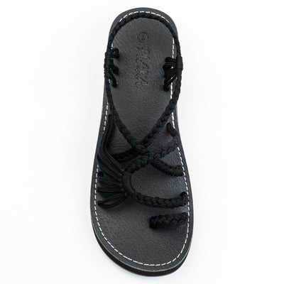 Plaka Platform Sandals for Women | Classic Black