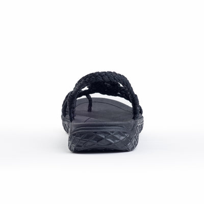 Plaka Explore Walking and Hiking Sandals | Pure Black