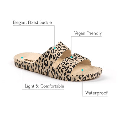 Plaka Genesis 2 Fixed Straps Slides Sandals | Animal Instinct