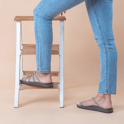 Relief Flip Flops for Women with Arch Support | Brazilian Sand