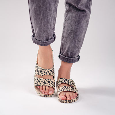 Plaka Genesis 2 Fixed Straps Slides Sandals | Animal Instinct