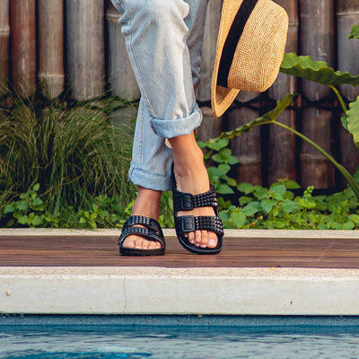 Plaka Genesis 2 Fixed Straps Slides Sandals | Dragula