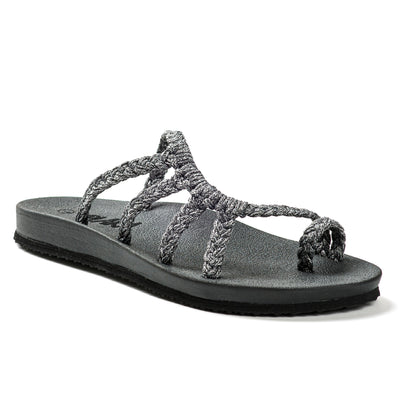 Relief Flip Flops for Women with Arch Support | Gray Melange