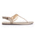 Plaka Rappel Flat Thong Sandals | Gold