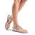 Plaka Rappel Flat Thong Sandals | Silver