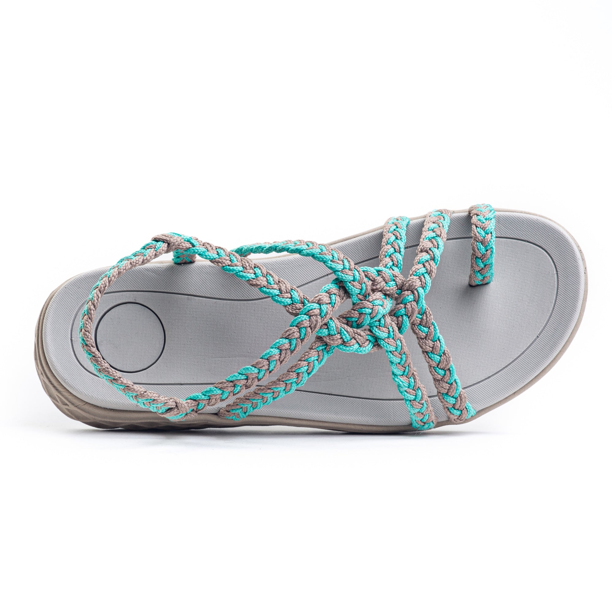 Plaka Explore Walking and Hiking Sandals | Turquoise Brazilian Sand
