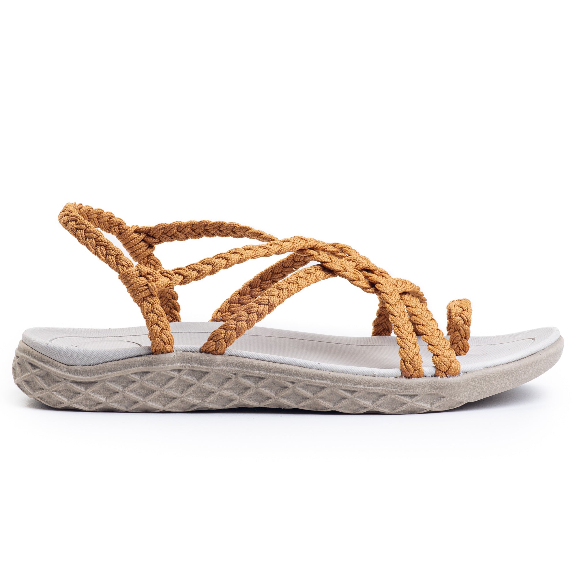 Plaka Explore Walking and Hiking Sandals | Sand Yellow