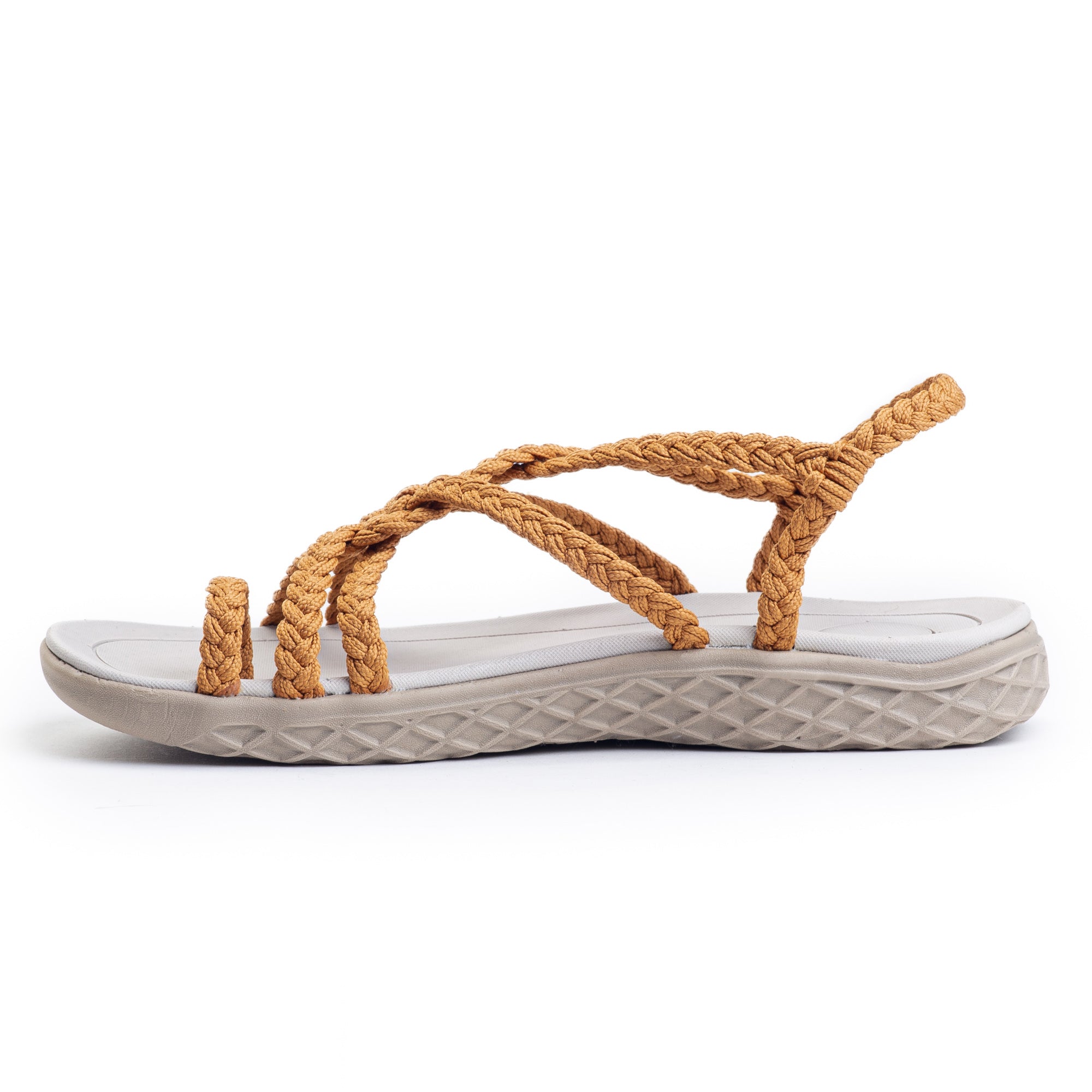 Plaka Explore Walking and Hiking Sandals | Sand Yellow
