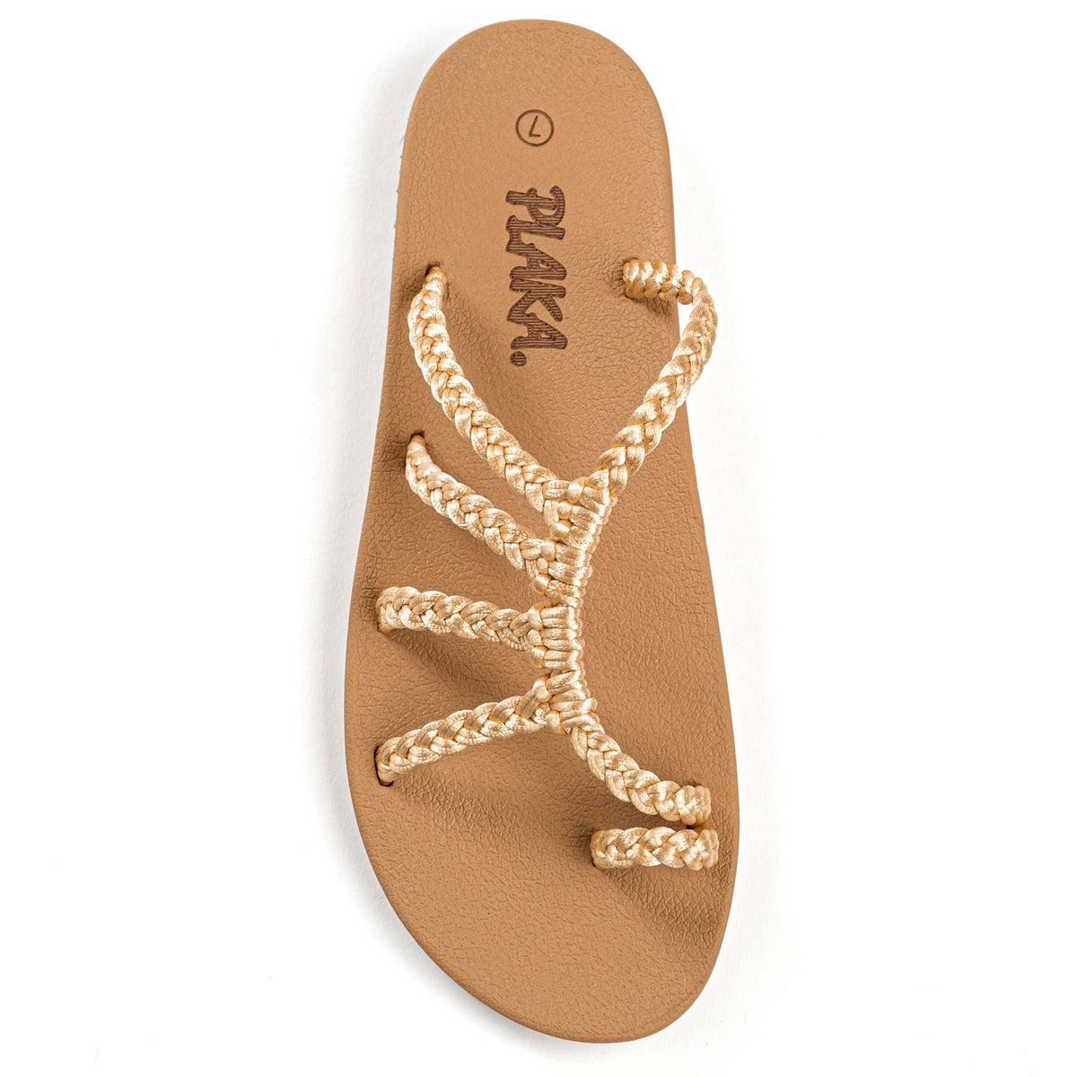 Relief Flip Flops for Women with Arch Support | Gold