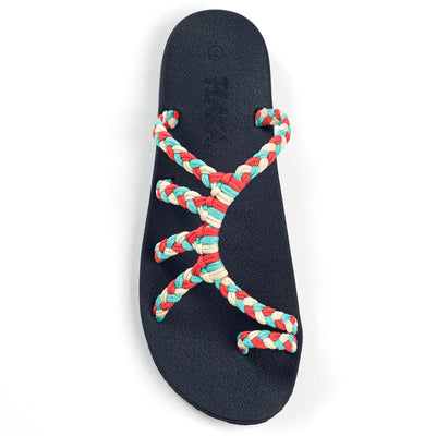 Relief Flip Flops for Women with Arch Support | Tricolor
