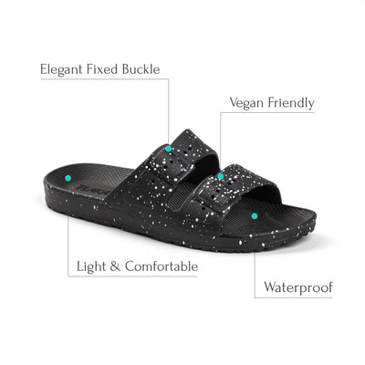 Copy of Plaka Genesis 2 Fixed Straps Slides Sandals | Zombie