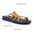 Relief Flip Flops for Women with Arch Support | Yellow