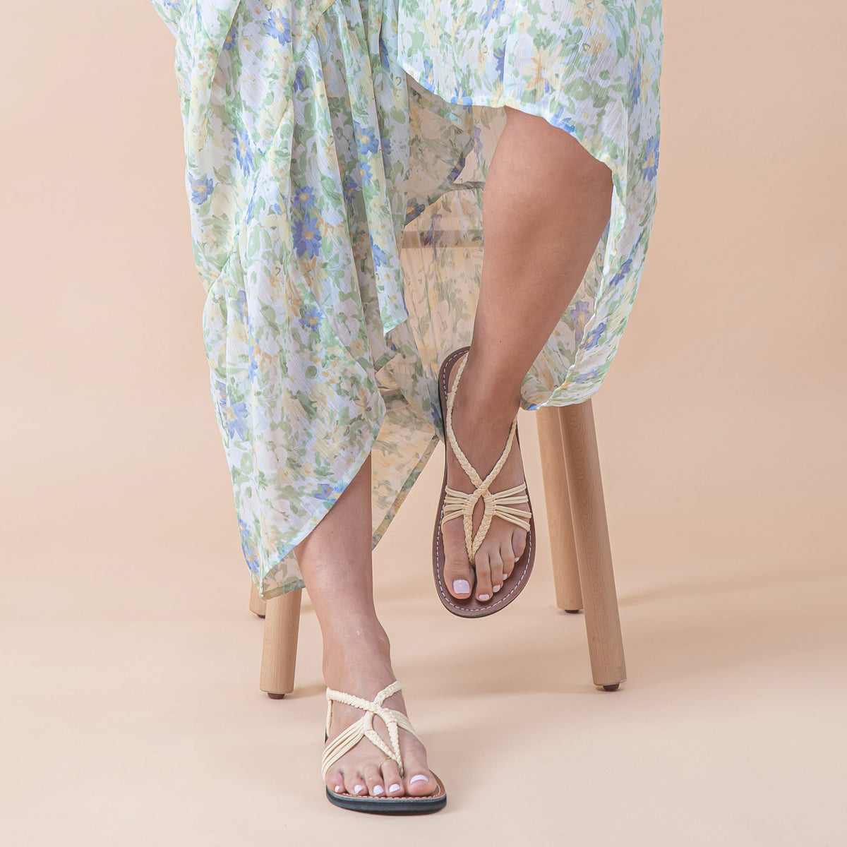 Seashell Summer Sandals for Women | Sweet-Ivory
