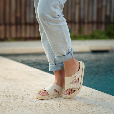 Plaka Landslide Recovery Sandals | Sahara