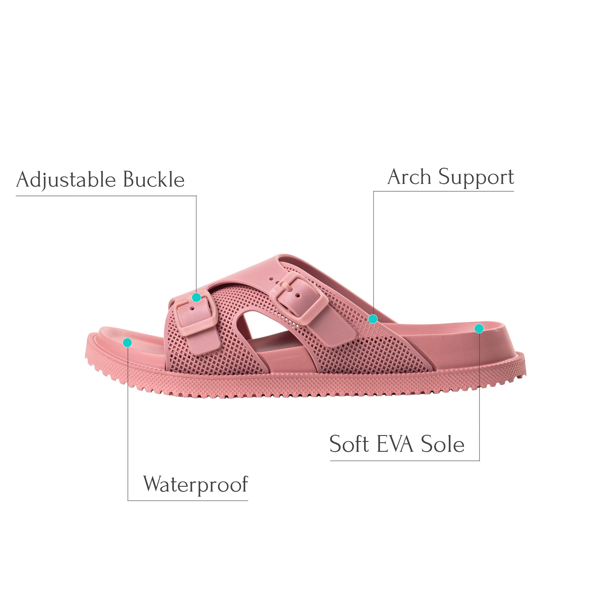Plaka Landslide Recovery Sandals | Sahara