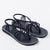 Seashell Summer Sandals for Women | Classic Black