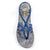 Seashell Summer Sandals for Women | Sapphire-Blue