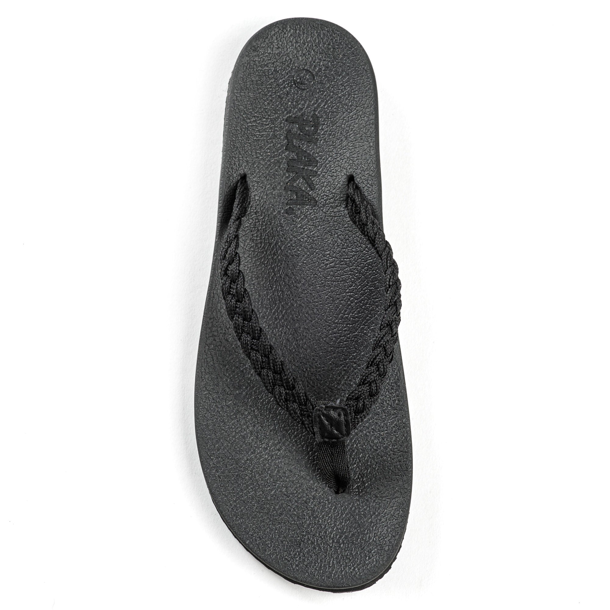Bay Women Flip Flops with Arch Support | Black
