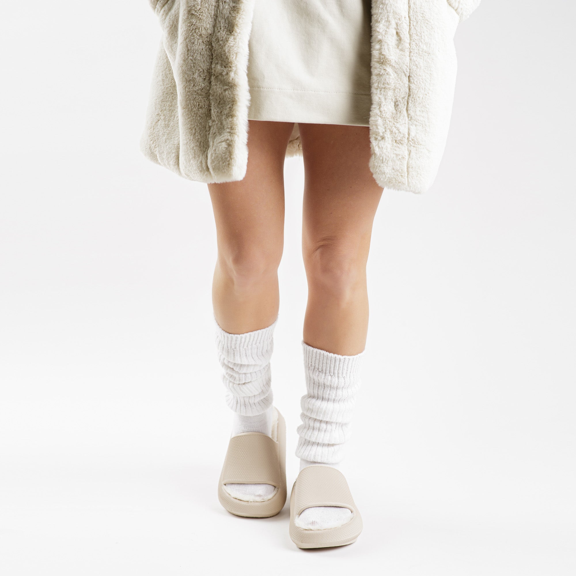 Cloud Slides Slippers | Khaki
