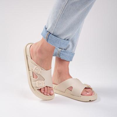 Plaka Landslide Recovery Sandals | Sahara