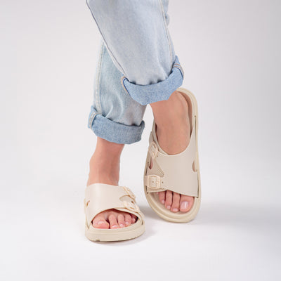 Plaka Landslide Recovery Sandals | Sahara