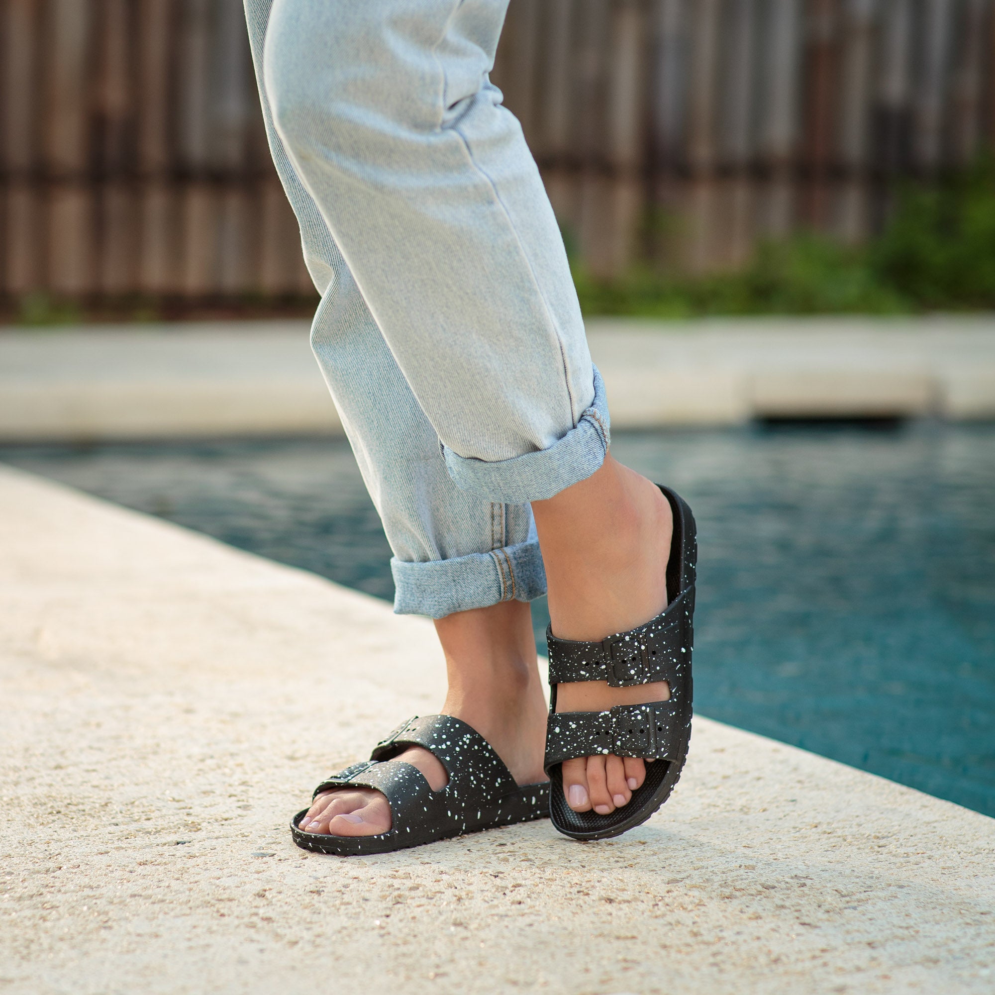 Copy of Plaka Genesis 2 Fixed Straps Slides Sandals | Zombie