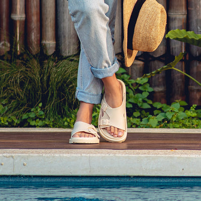 Plaka Landslide Recovery Sandals | Sahara