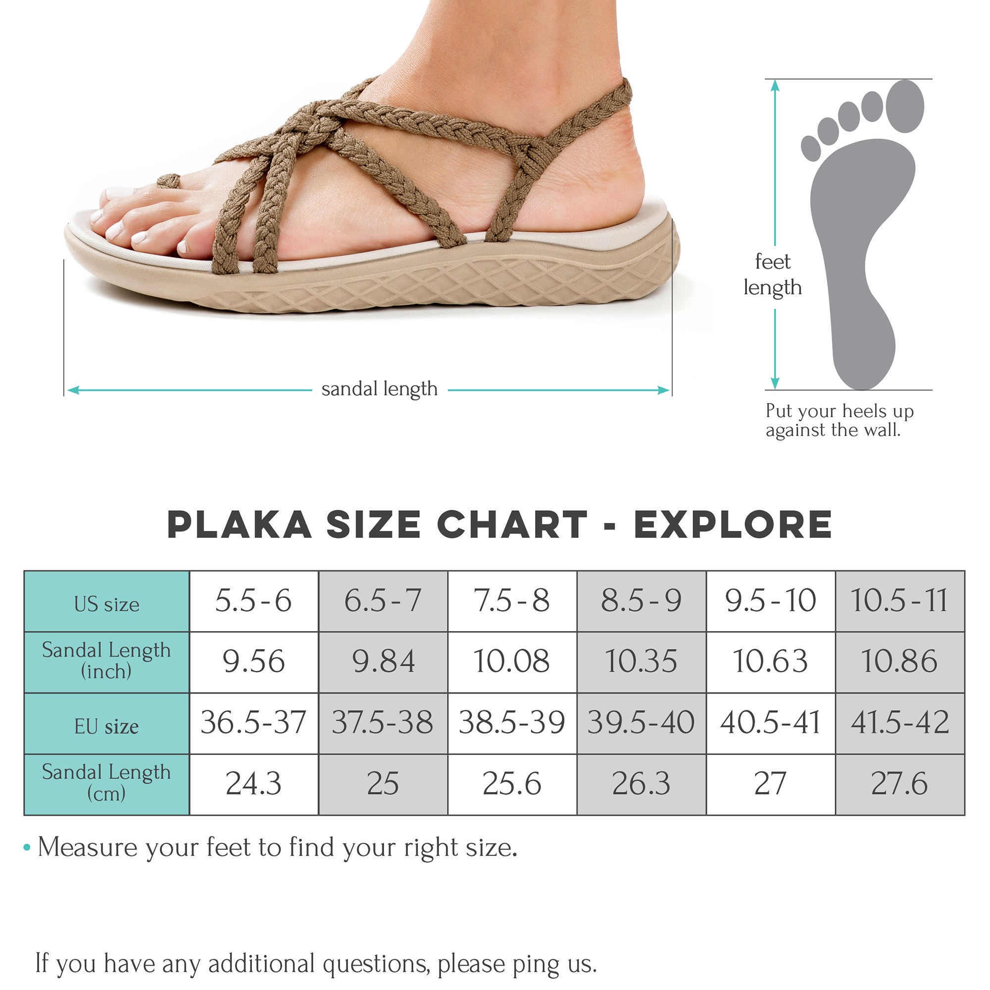 Plaka Explore Walking and Hiking Sandals | Turquoise Brazilian Sand
